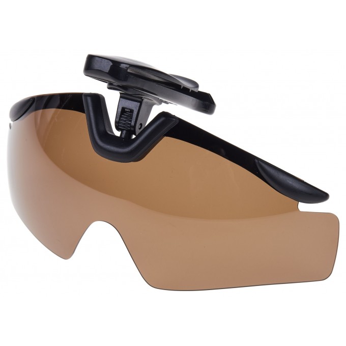 Очки поляризационые клипсы NORFIN for Lucky John линзы коричневые 10 NF-LJ2010