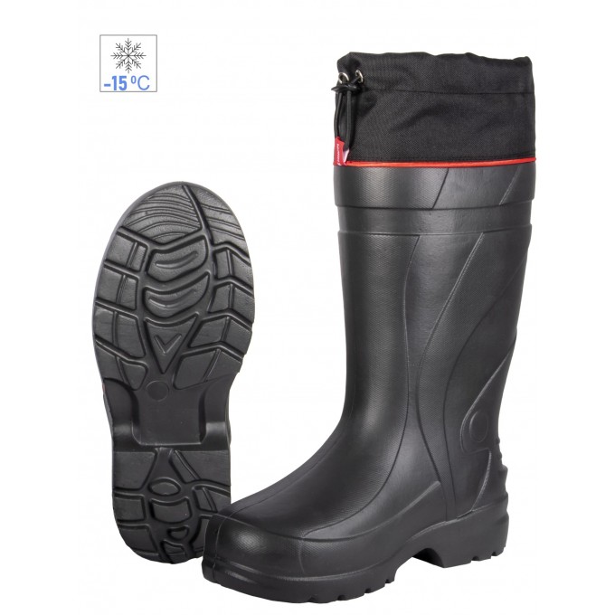 Зимние сапоги NORFIN STEP LIGHT с манжетой, черный, EVA р.40-41 14868-4041